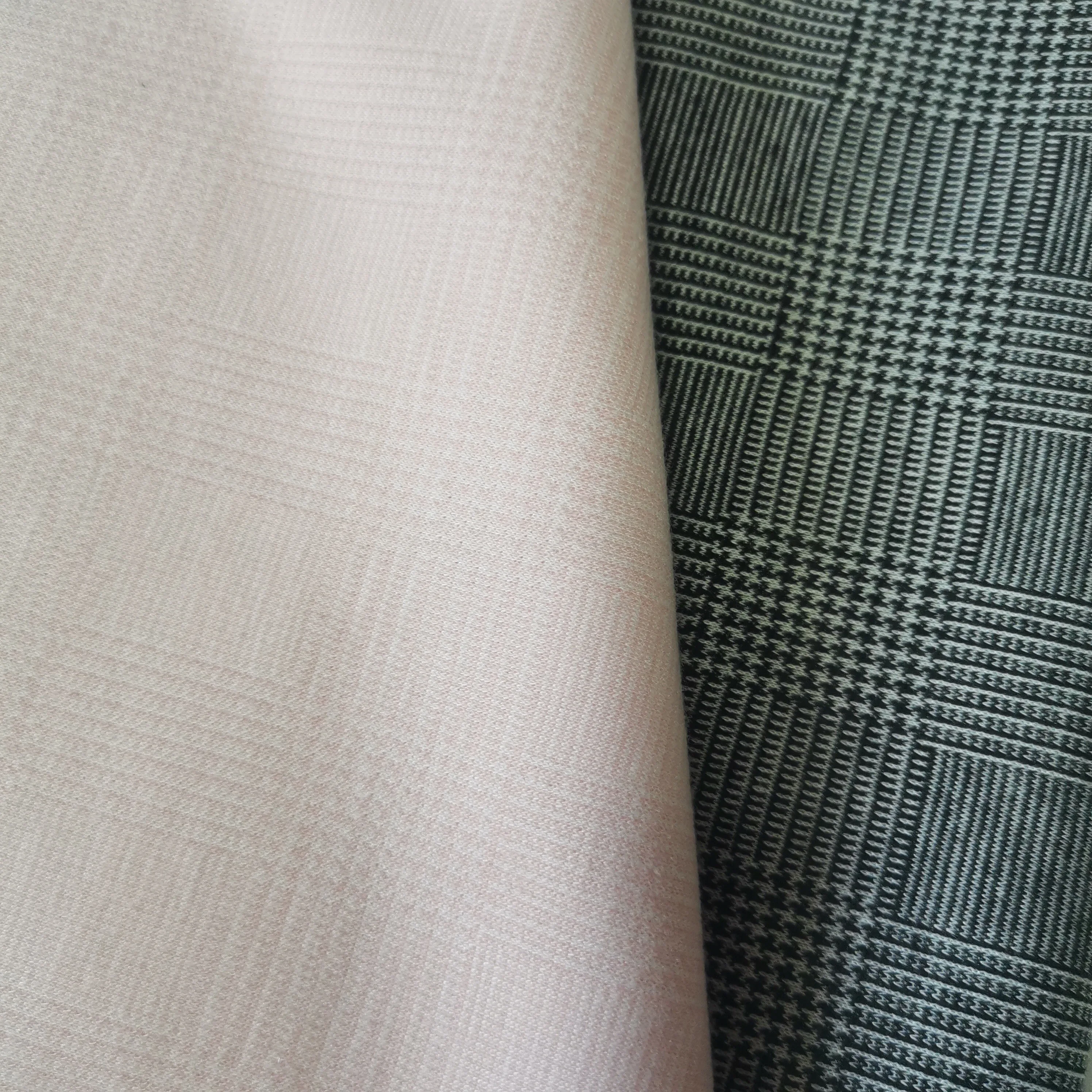 针织服装和连衣裙用聚棉线针织提花面料