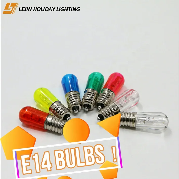 Hard glass E14 bulb for valentine's day christmas party festive celebration  outdoor and indoor decoration