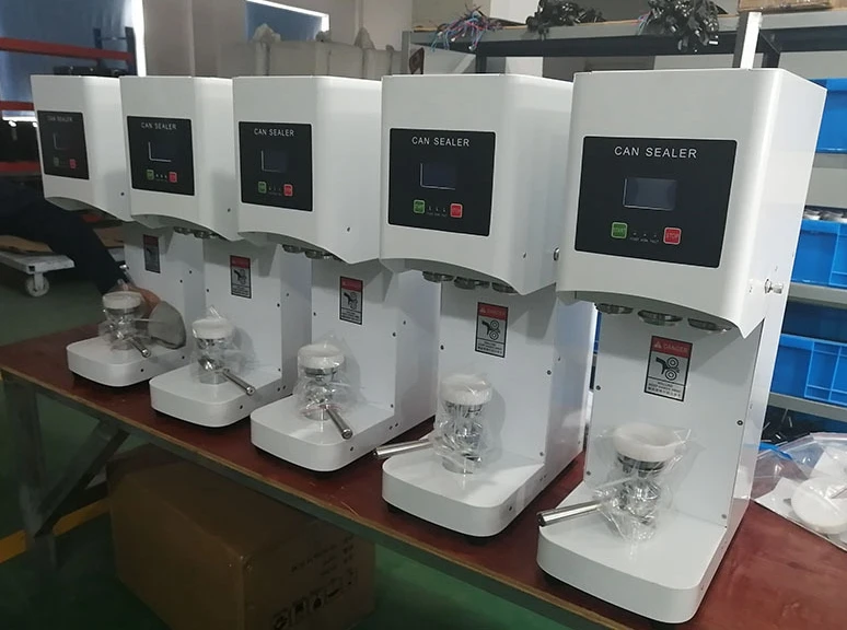 Small Plastic Can Sealing Machine Beverage Manual Cans Seamer For Beer