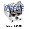 Rotary numbering machine,18.9,7 digits,3/16 Gothic font,convex,backward,arm return with spring