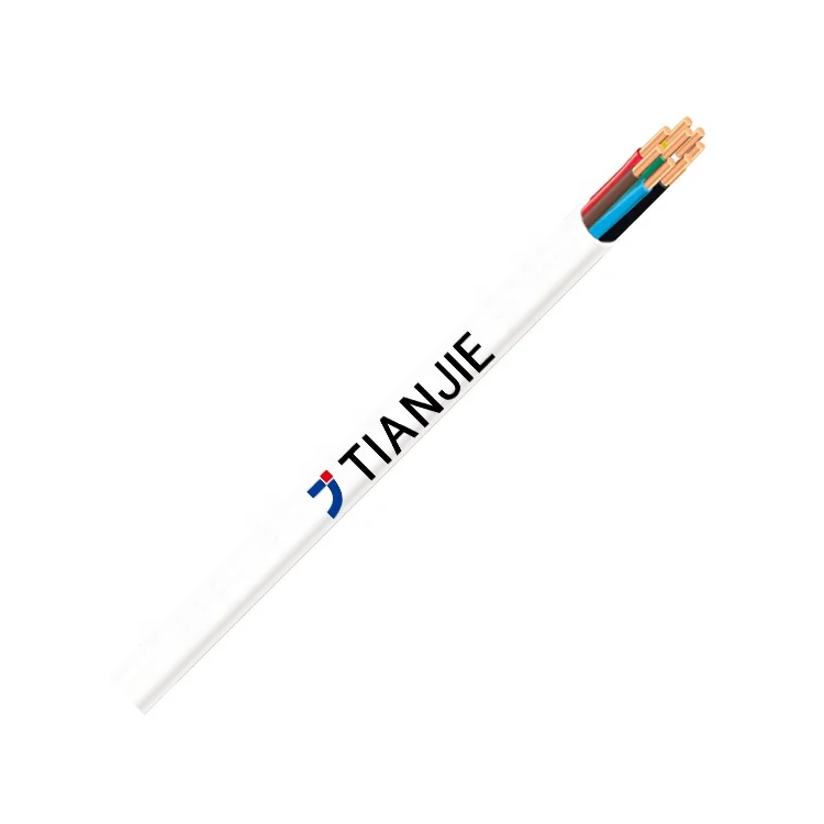 500/' pieds noir 22 Gauge 4 conducteur Stranded cuivre Alarme Fil Câble de sécurité