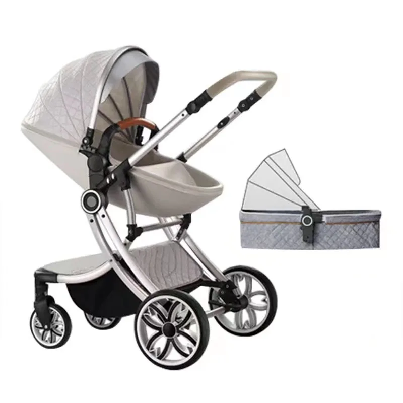 high standard quality infant baby 0-36 months travel system jogger egg shape carriage pram stroller set can sit and sleep