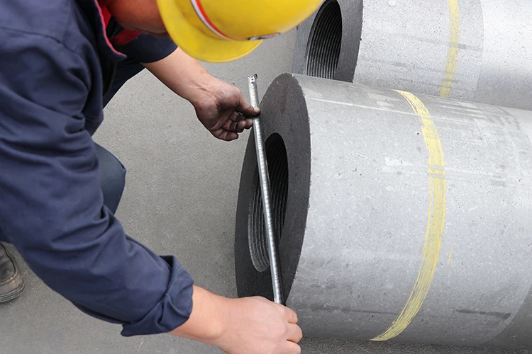 hot selling repeated pitch impregnation graphite electrode uhp 500 price