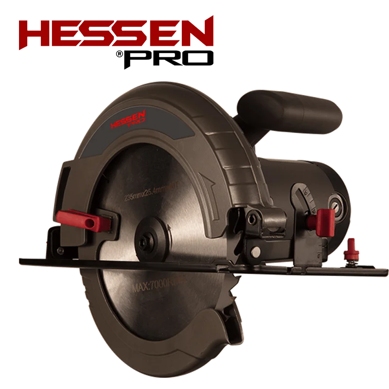 HESSENPRO HCS235 professional 2200W 235mm circular saw blade circular saw machine circular-saw