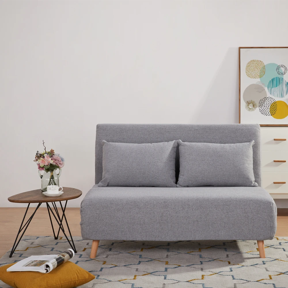 Foldable Sofa Bed Dual-purpose Living Room Multi-functional Afternoon Nap Sofa Space-saving Trendy Fabric Sofa Bed manufacture