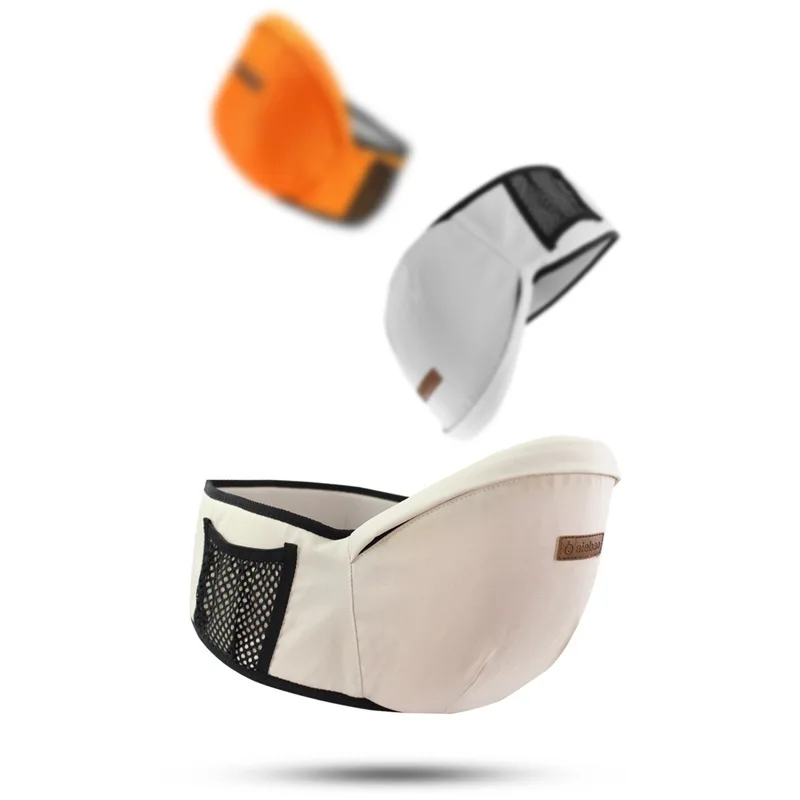 Aiebao Baby Waist Stool Horizontal Front Embossing Multifunctional Toddler Sitting Stool CPC Certification New Embossing Baby