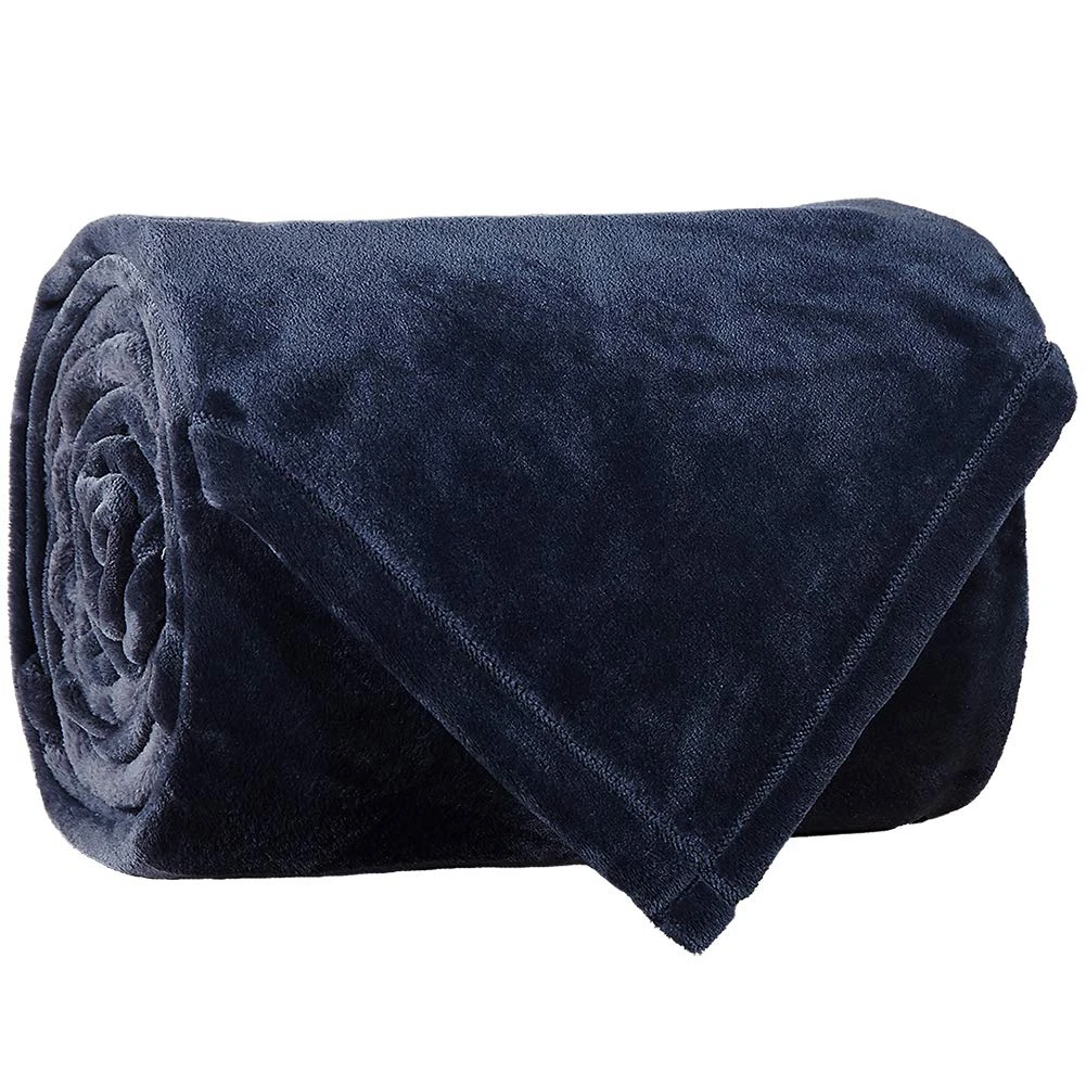 100 Polyester Airplane Fleece Blanket Cheap Wholesale Super Soft Plain