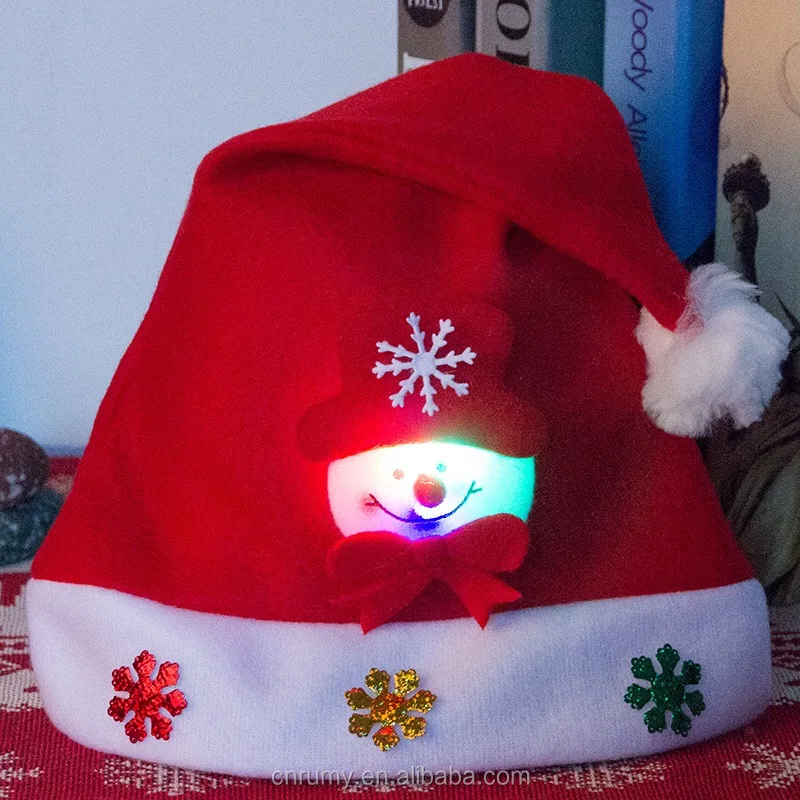 funny light up christmas hats