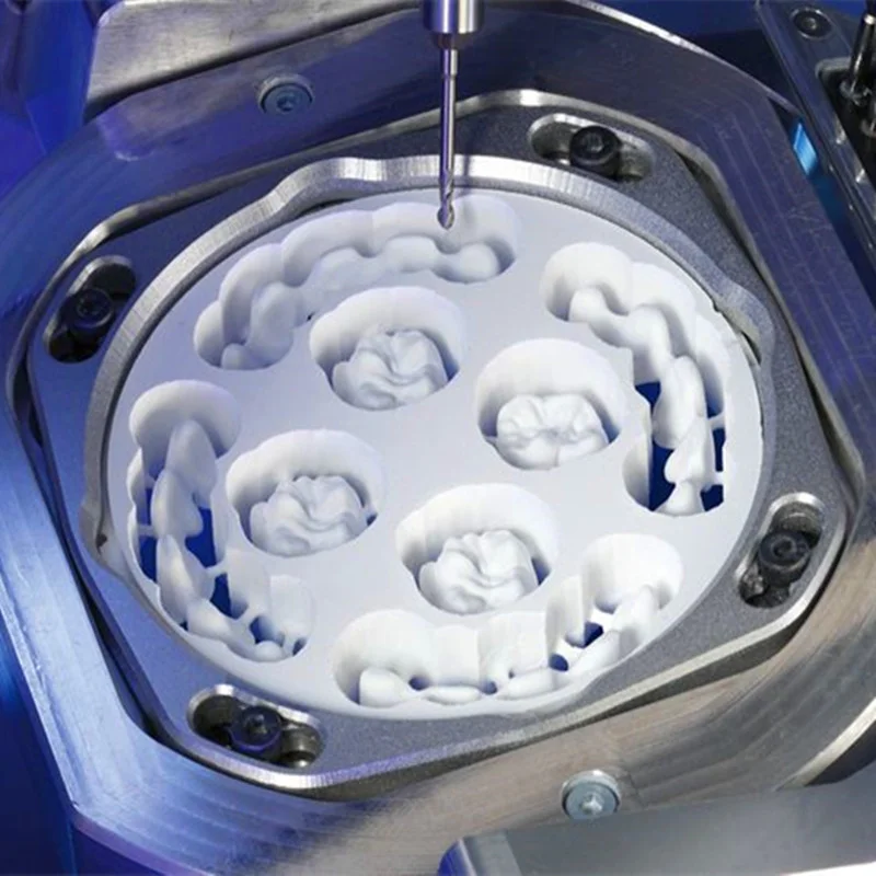 Jelly Teeth Multilayer Translucent 3D Multilayer Plus Zirconia Blocks for Dental Cad Cam Dental Milling Machine
