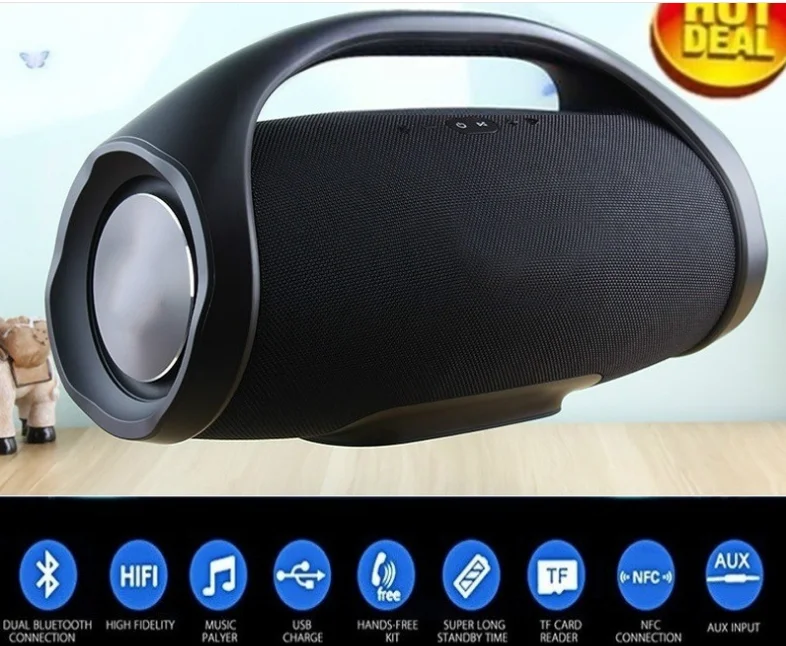 Amazon 4 Horn Large Ares Speaker Portable Wireless Bluetooth Water Resistant Speaker With 30W Big Mars Speaker - ANKUX.COM