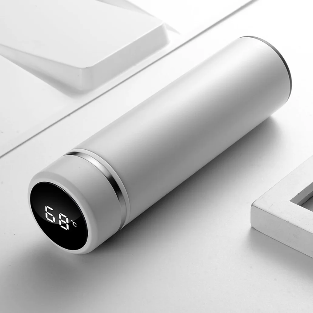 2020 New arrival SUS 316 stainless steel intelligent thermos business gift tea coffee water drinking bottle