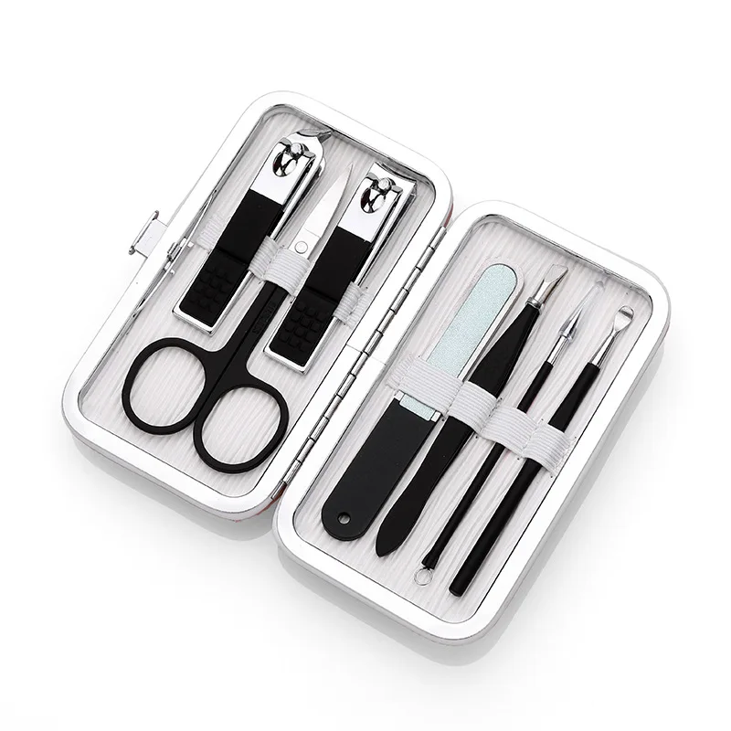 product factory direct supply manicure set for girls nail clipper set pink manicure set-2