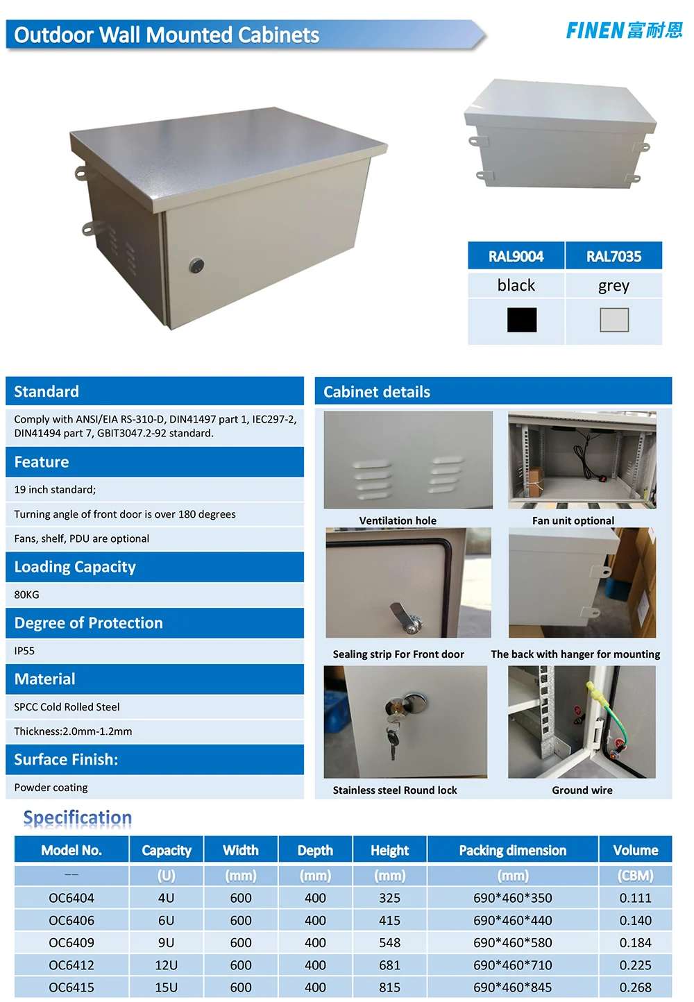 Наружный Шкаф Ip65,Настенный Шкаф,Серверная Стойка - Buy Наружный Шкаф ...