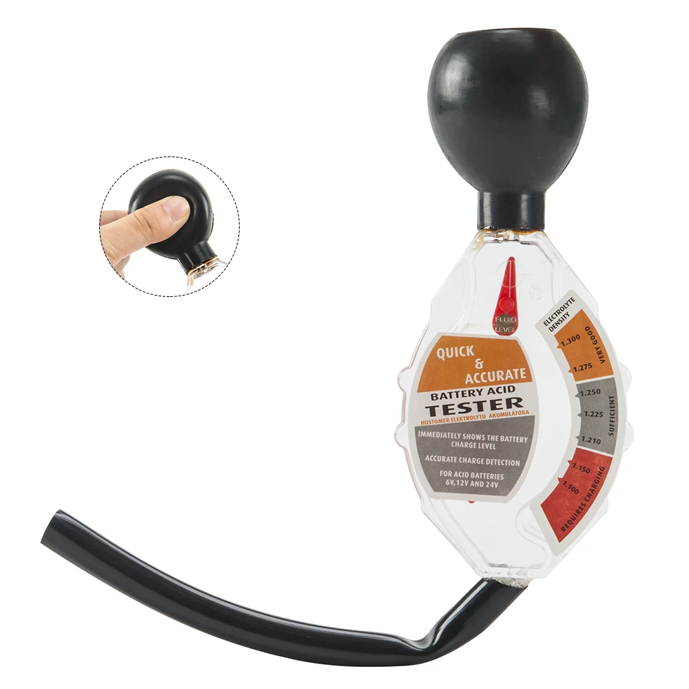 Deep Cycle Battery Fast Hydrometer Tester Golf Cart Battery Hydrometer