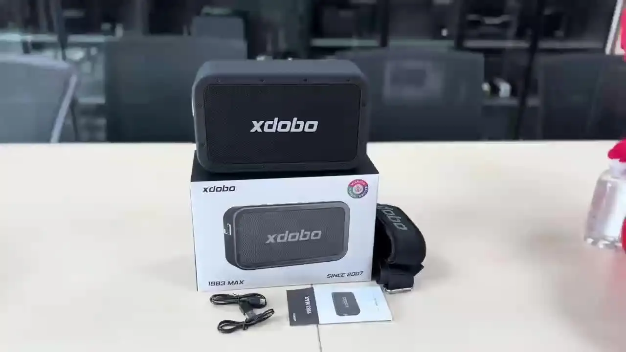 XDOBO 1983 Max Portable BT 5.3 Speaker - Waterproof & Long Playtime