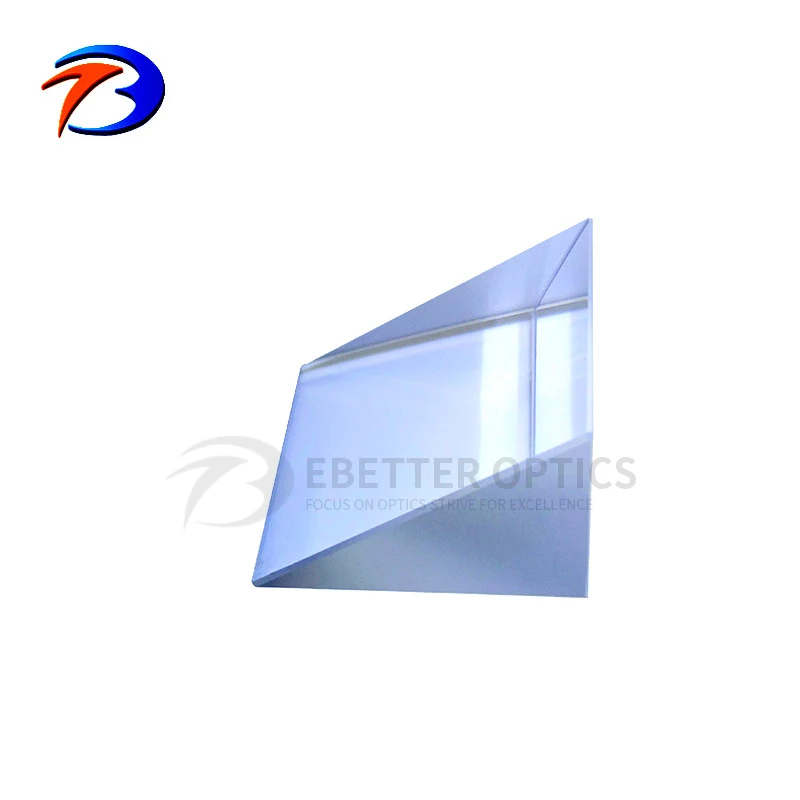 optical k9 glass 30 90 degree right angle optical glass triangle prism