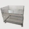 Most Sold Galvanized Collapsable Metal Pallet Warehouse Storage Cage