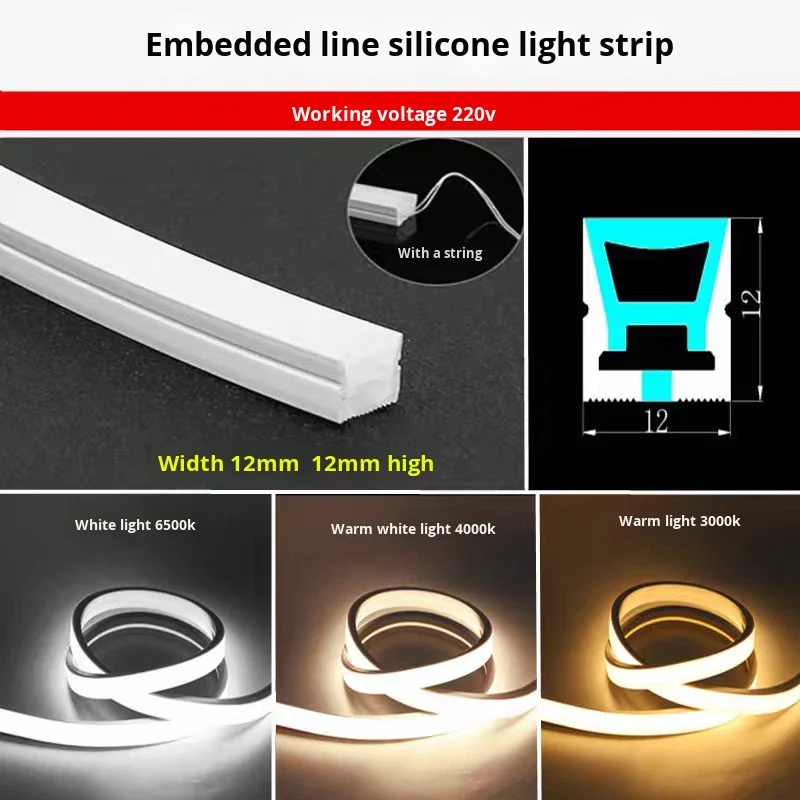 product led recessed linear light strip aluminum channel light with 111v 240v voltage and 2 year warranty-10