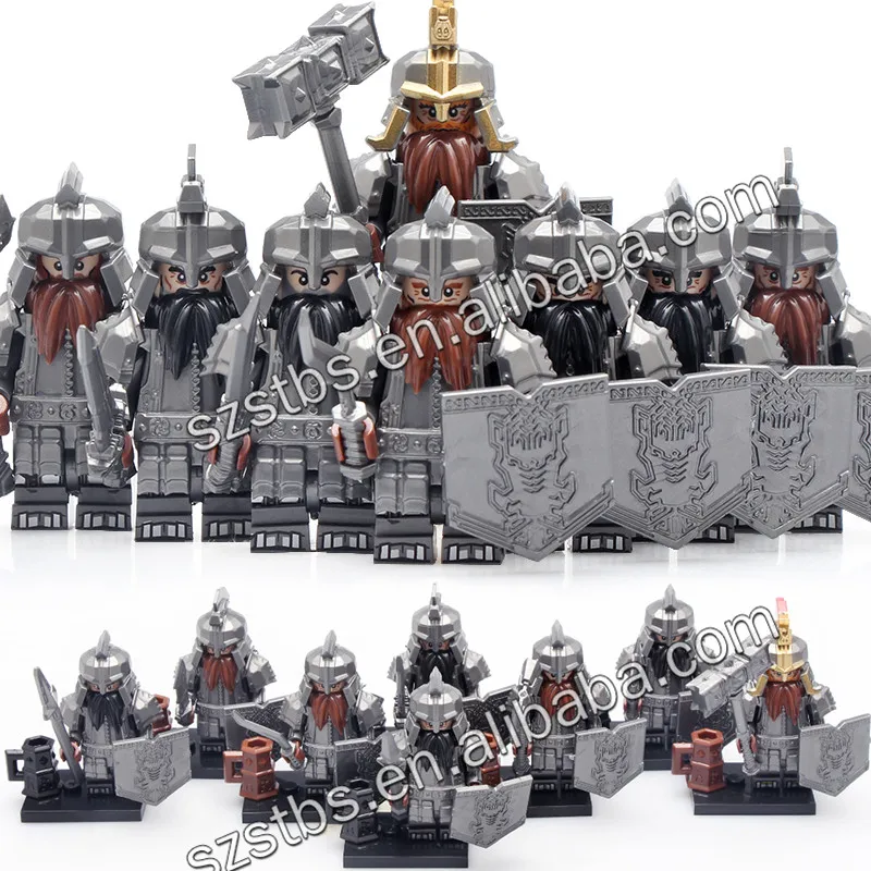 Kt1040 Dwarves Army Soldiers Dwarf Military Medieval Knights Lords Of
