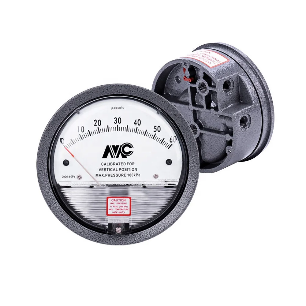 Mc2000 Differential Pressure Meter Positive And Negative Pressure Air