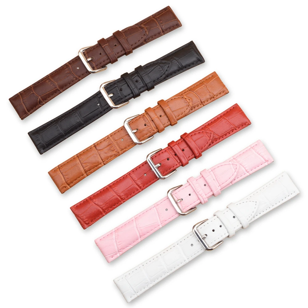 12mm 14mm 16mm 18mm 19mm 20mm 21mm 22mm 24mm Fashional Watch Band Leather