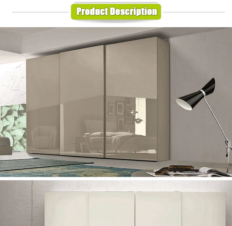 Modern wooden particleboard furniture bedroom wardrobe closet designs