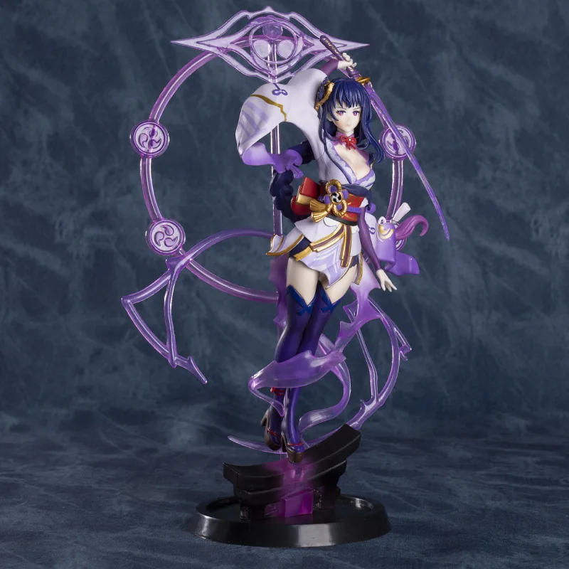 FIGURINE RAIDEN SHOGUN Genshin Impact 20cm PVC anime manga collection neuve EUR 99,90 - FR