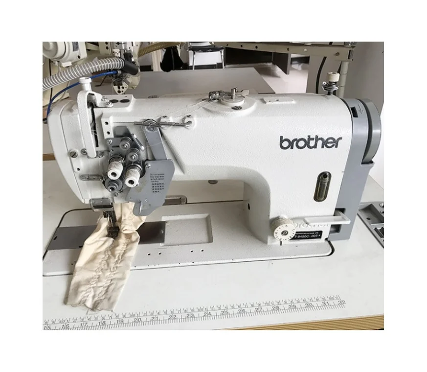 Used Japan Highspeed Brothers 8450 Doubleneedle Lockstitch Sewing