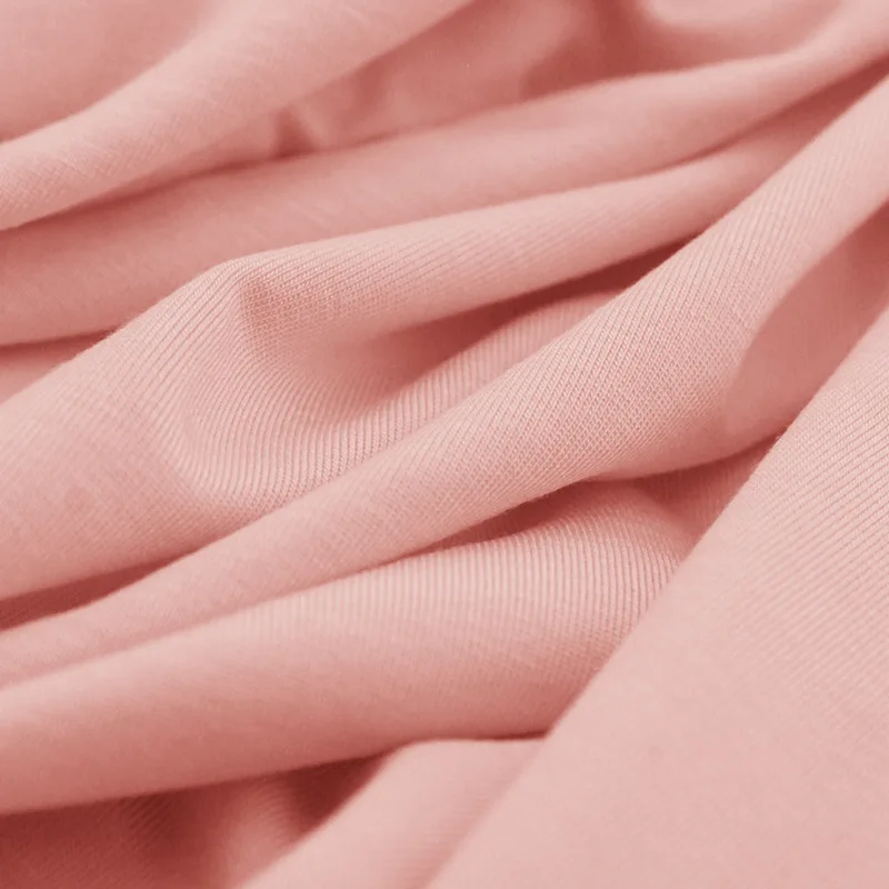 Wholesale Single Jersey Knit Plain 95 Spun Rayon Viscose 5 Spandex