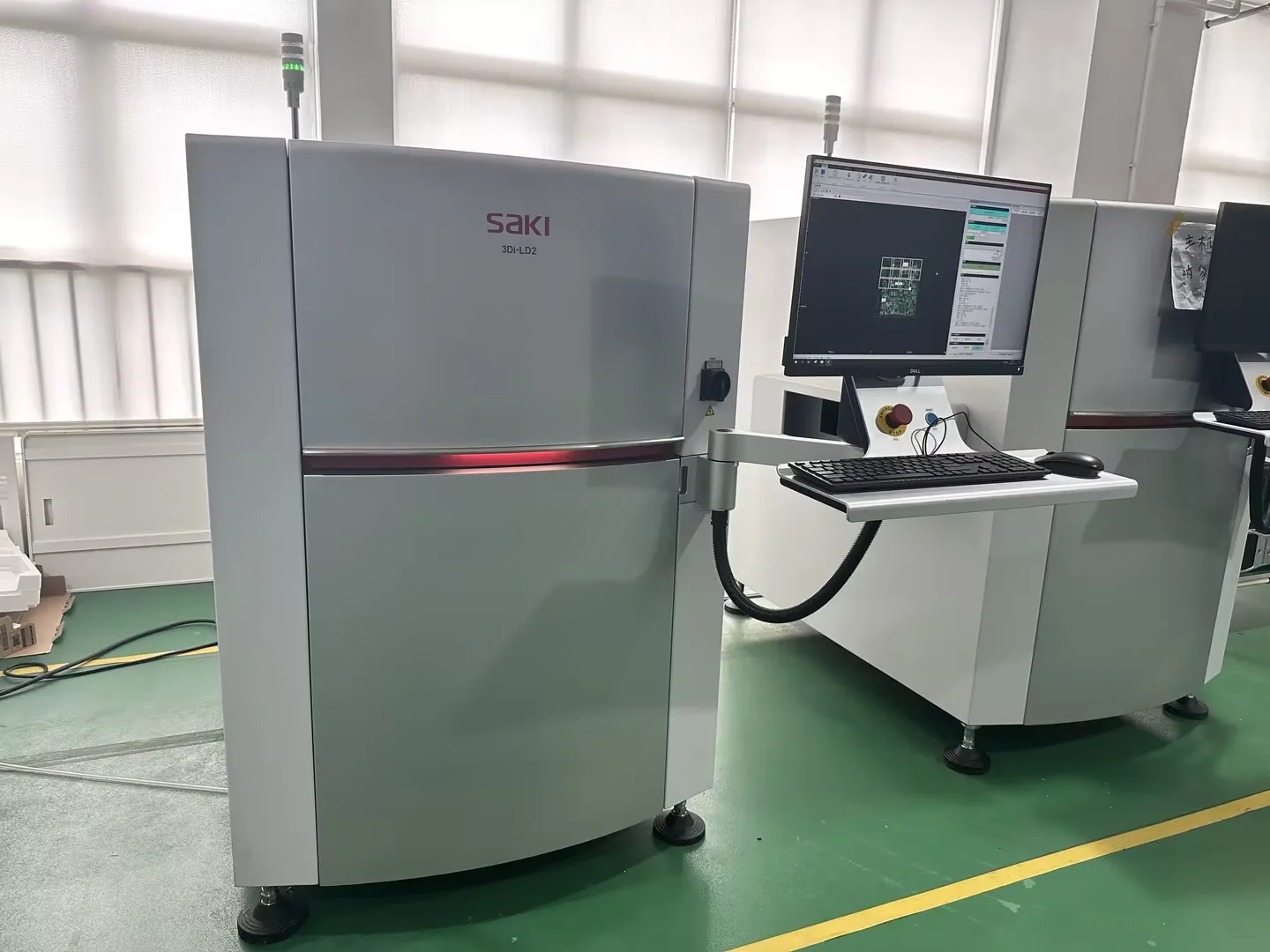 SAKI 3D AOI Automated Optical Inspection System 3Di-LD2 for SMT ...