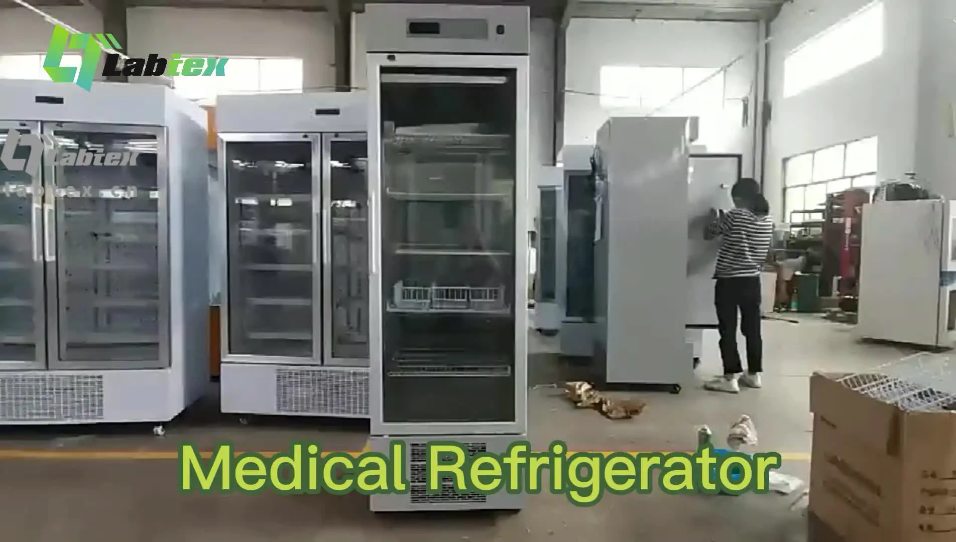 LABTEX 360L 2-8°C Laboratory Refrigerator Reagent Storage Cabinet