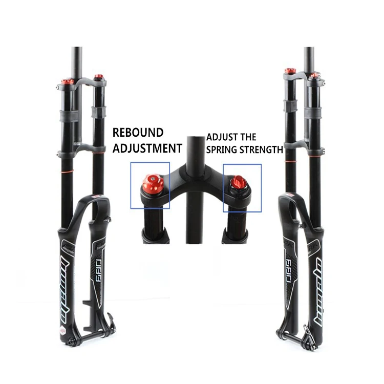 Himalo Bicycle Front Fork 26/27.5/29er Double Shoulder Mtb Mountain