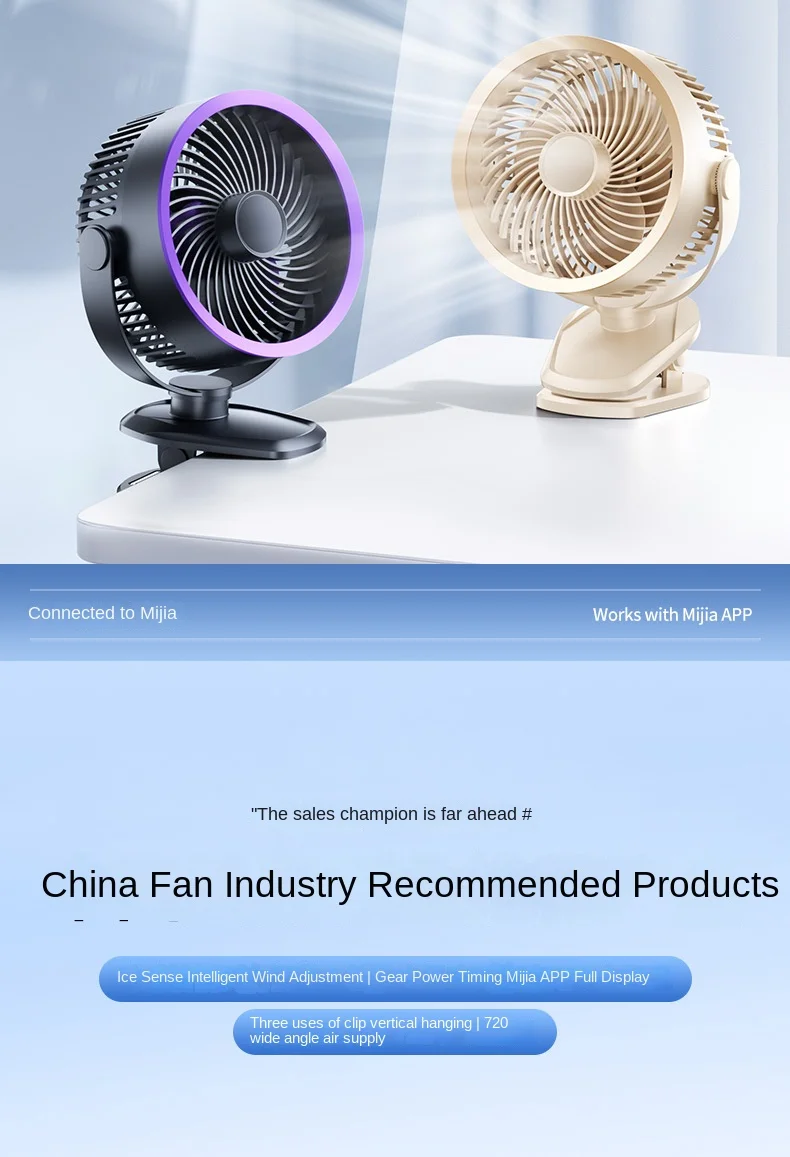 Desktop Fan, USB, Portable - detail 10