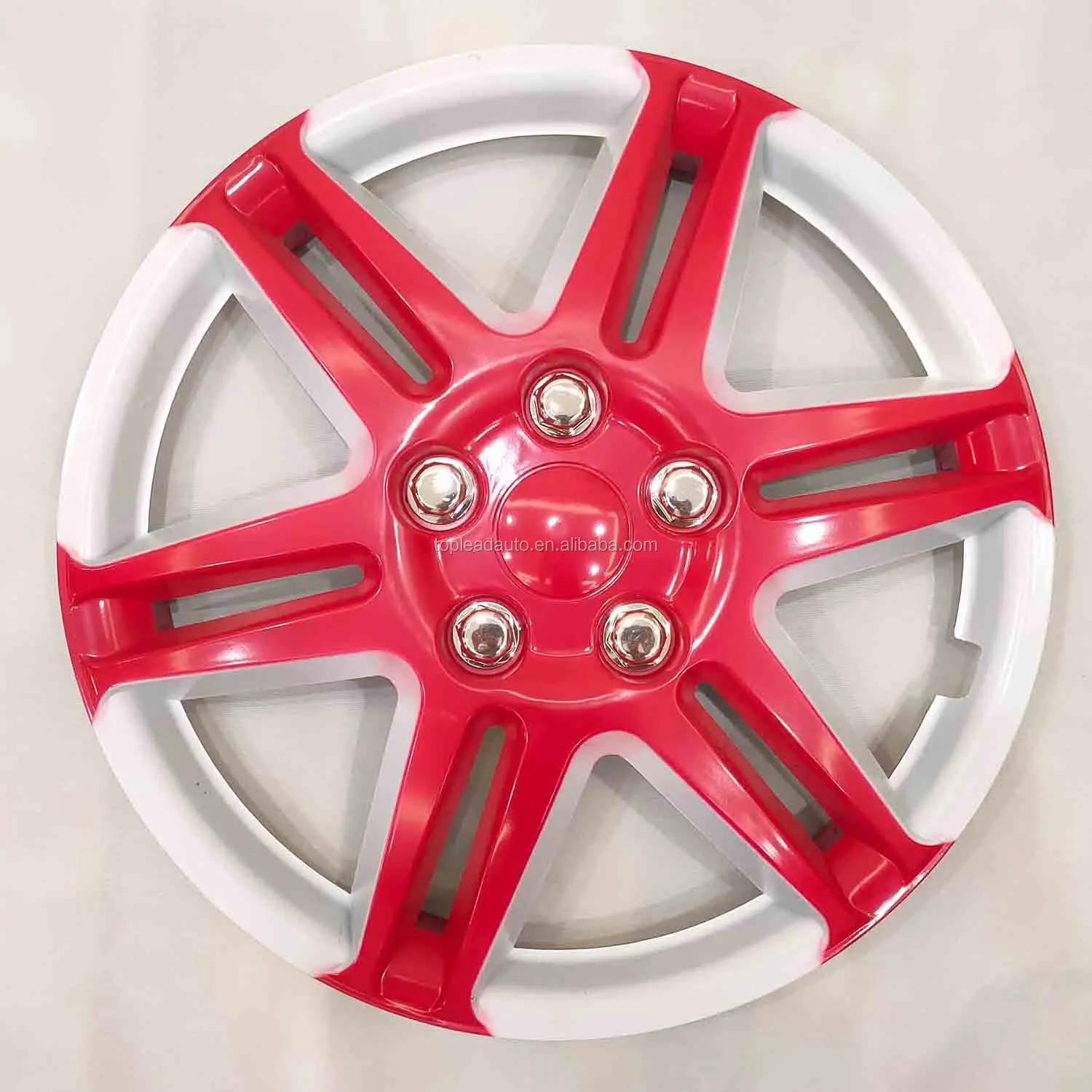 热卖双色13英寸14英寸15英寸16英寸汽车轮罩磨练轮罩与高品质的汽车