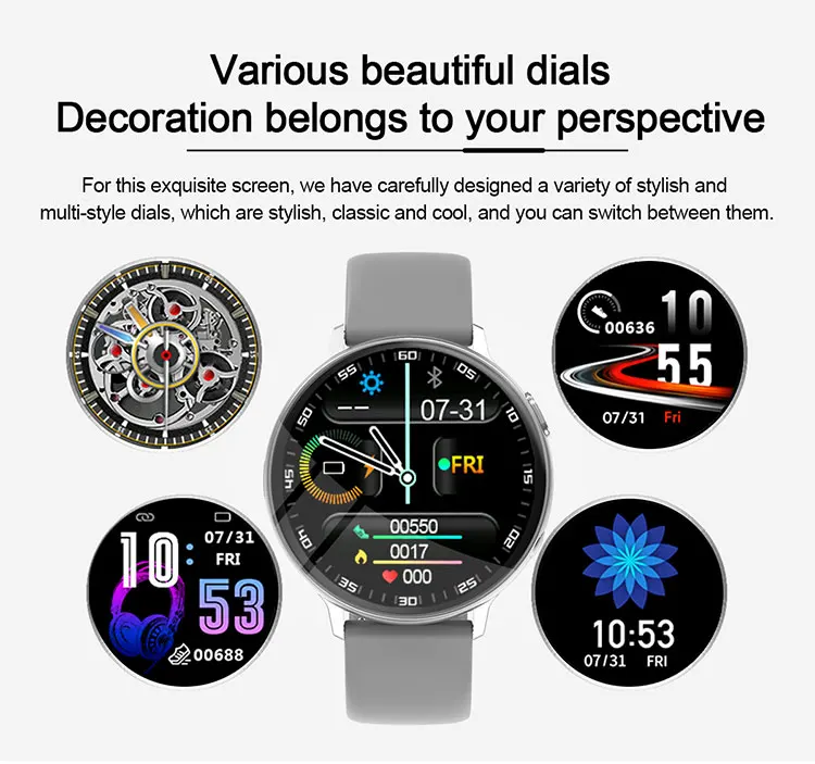 Blood pressure monitoring watch Q16 smart android phone call smart watch fitness tracker