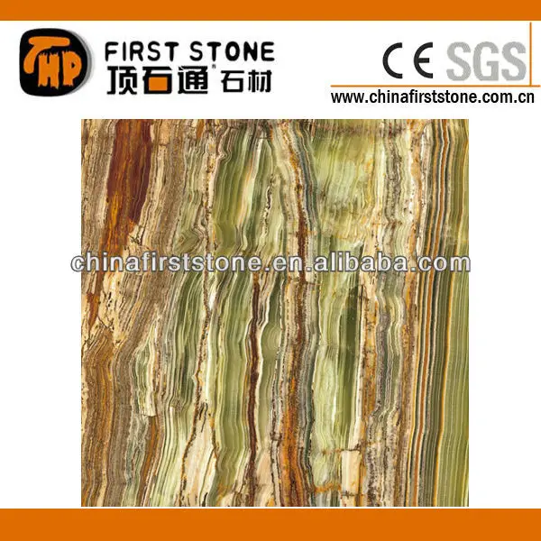 Orange Stone Marble Onyx Floor Tile Price