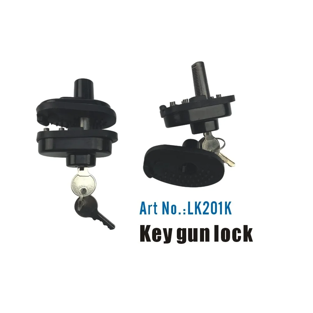 Gun Trigger Lock For Firearms Pistol Rifle Cable Digital Or Key Strong