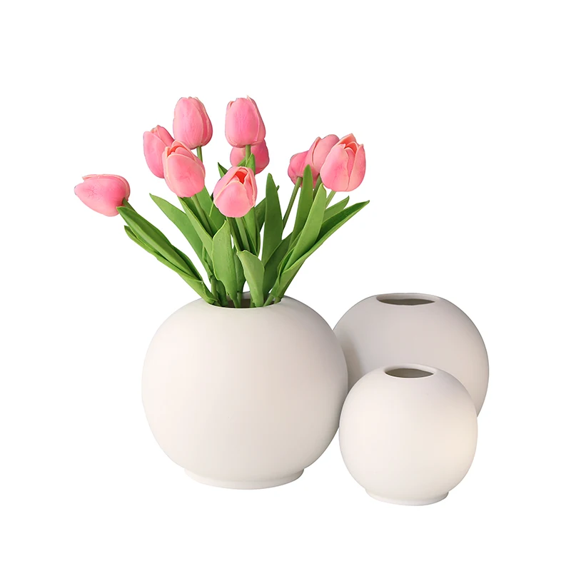 Wholesale Cheap Chinese Ceramic Porcelain Vases Flower Vase For Home
