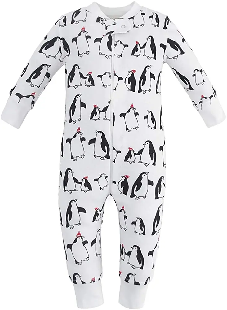 Newborn Clothes Zip Up One Piece Jumpsuit Baby Boy Girl Fall Winter Long Sleeve Organic Cotton Baby Rompers Pajamas Buy One Piece Jumpsuit Baby Boy Girl Fall Winter Long Sleeve Organic Cotton