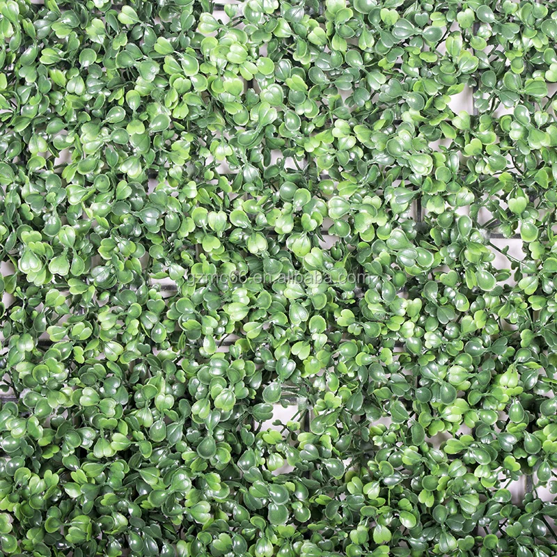 Latest Exported Faux Hedge Panels Evergreen Artificial Boxwood Panel