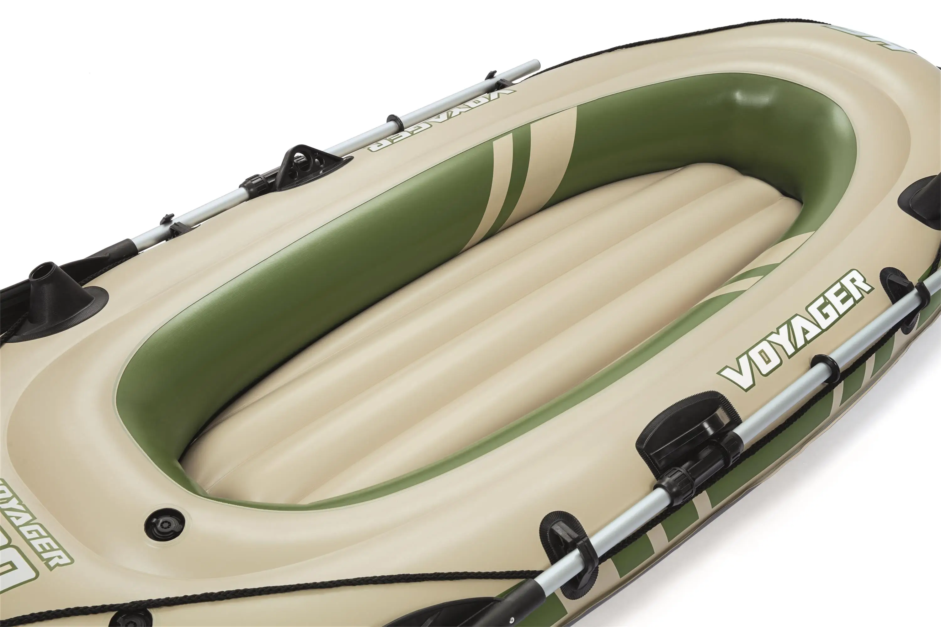 Bestway 65051 Voyager 300 8' Inflatable Raft High Speed Boat 2 Person