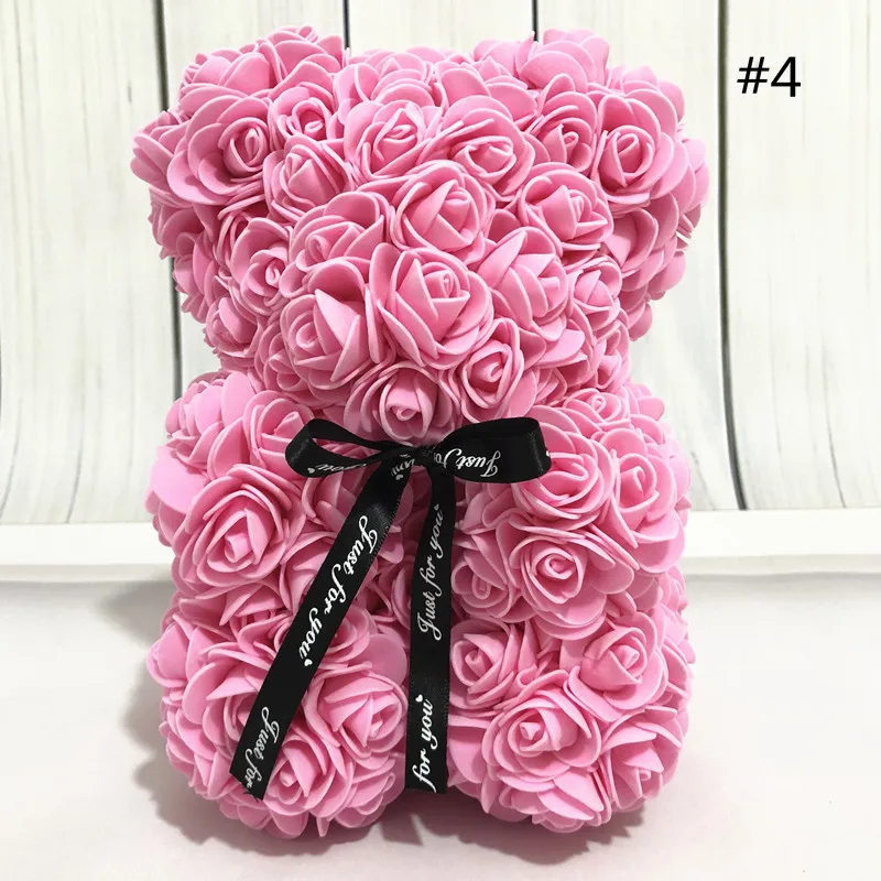 eternal rose teddy bear