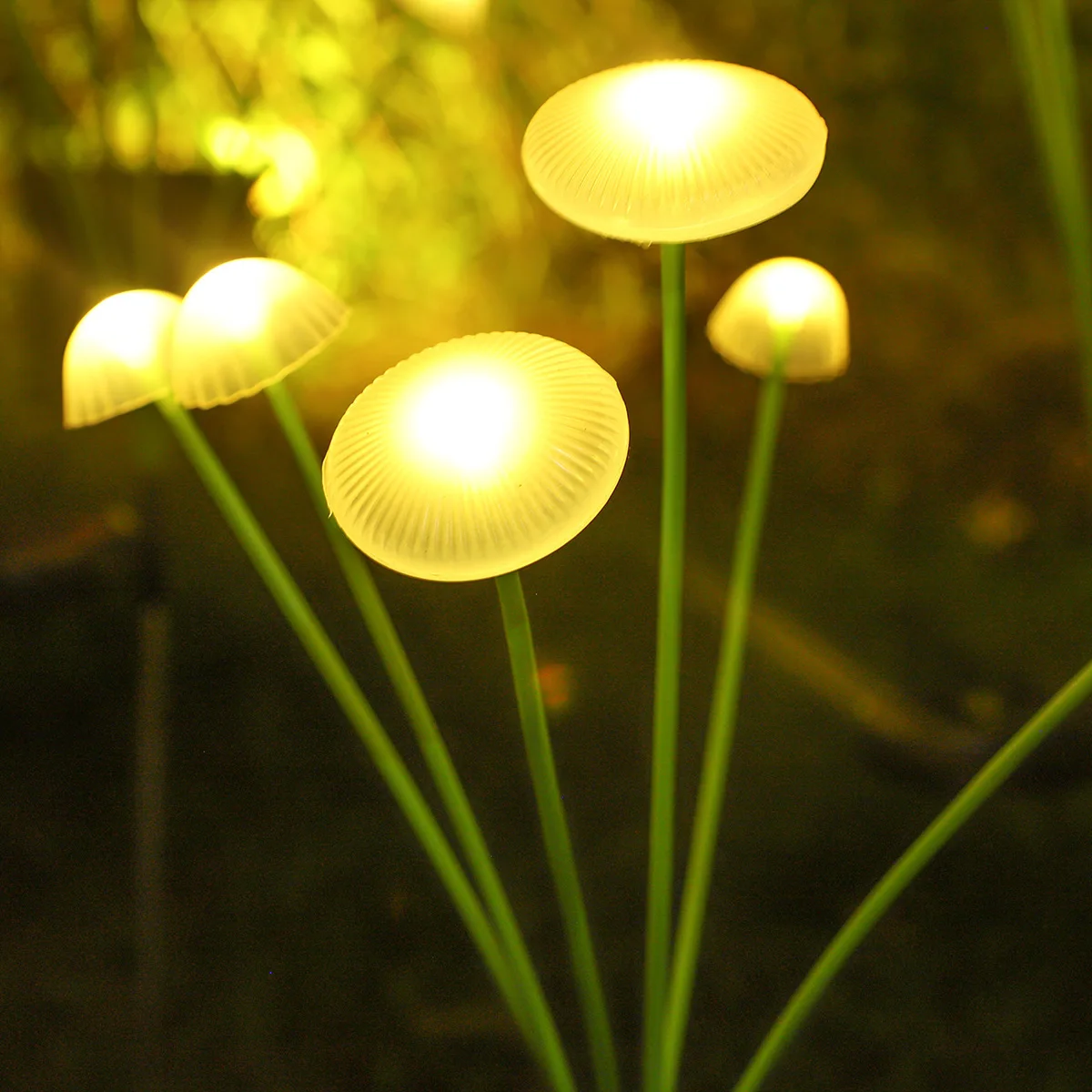product solar mushroom outdoor courtyard villa light ip65 waterproof landscape decorative exterior led jellyfish garden yard lawn light-4
