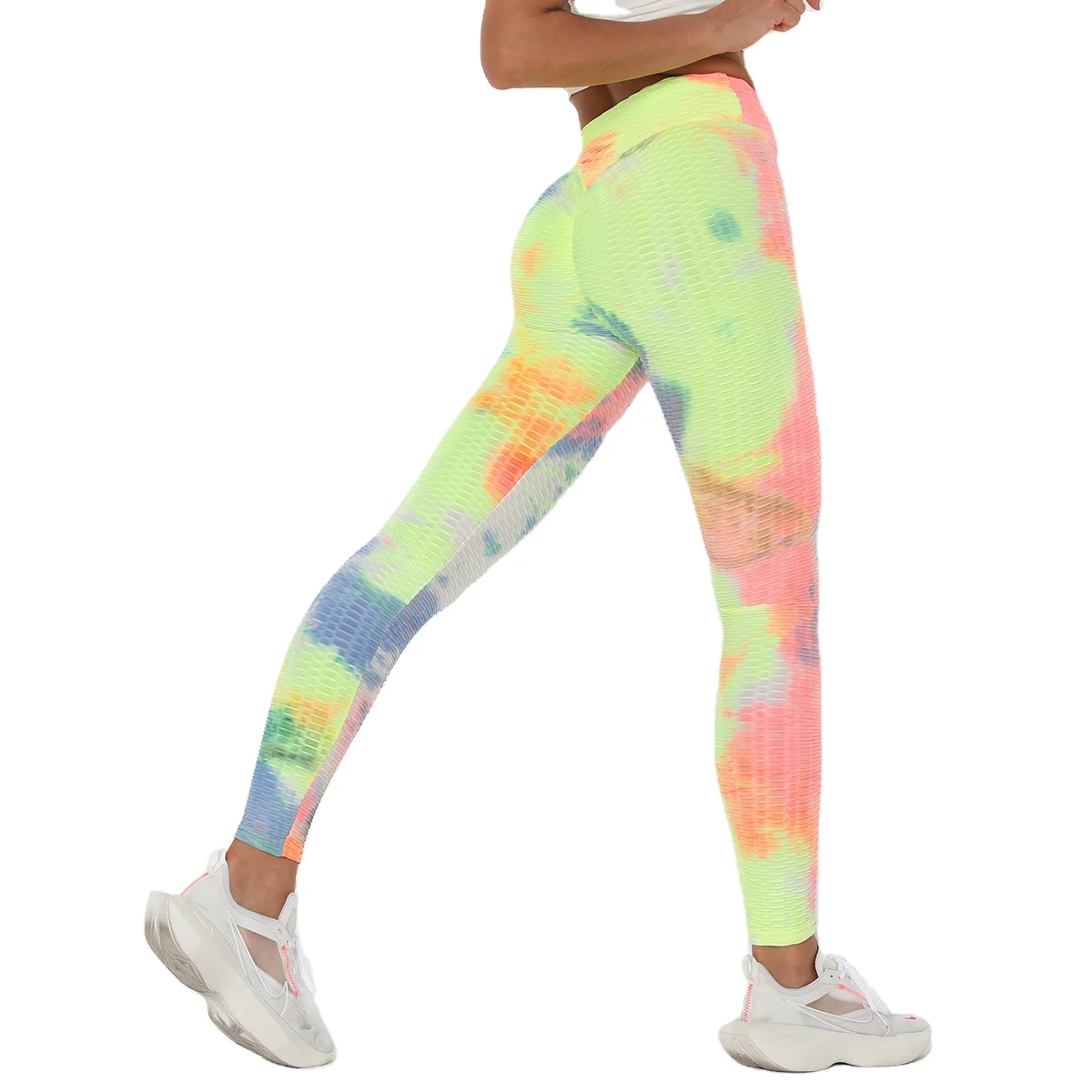 colorful workout capris