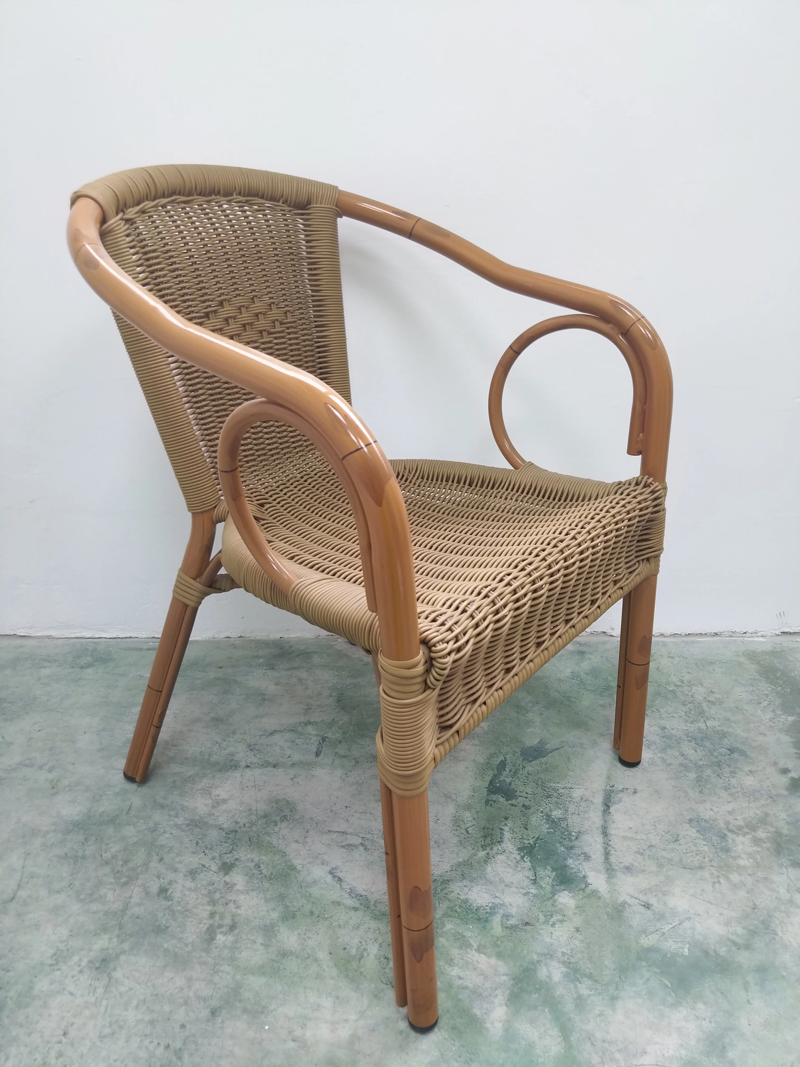 Outdoor Garden Aluminum Bamboo Chair Buy Aluminum Bamboo Chair