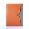 Promo Customized Refillable Pu Colored Laser Embossed leather Cover Notebook With Pen