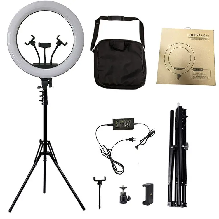 Universal 18" Circle Selfie Led Ring Light For Mobile Cell Phone Ring