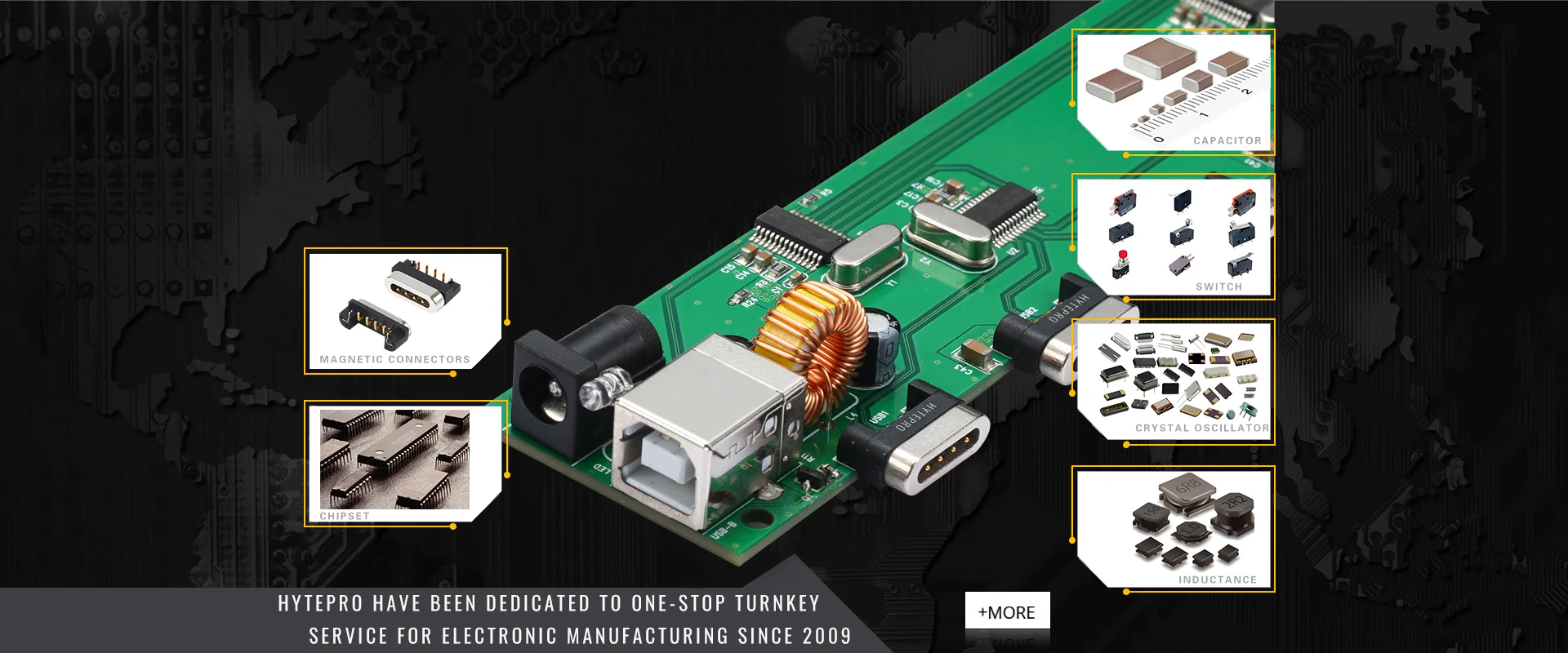 HytePro USB HUB PCB