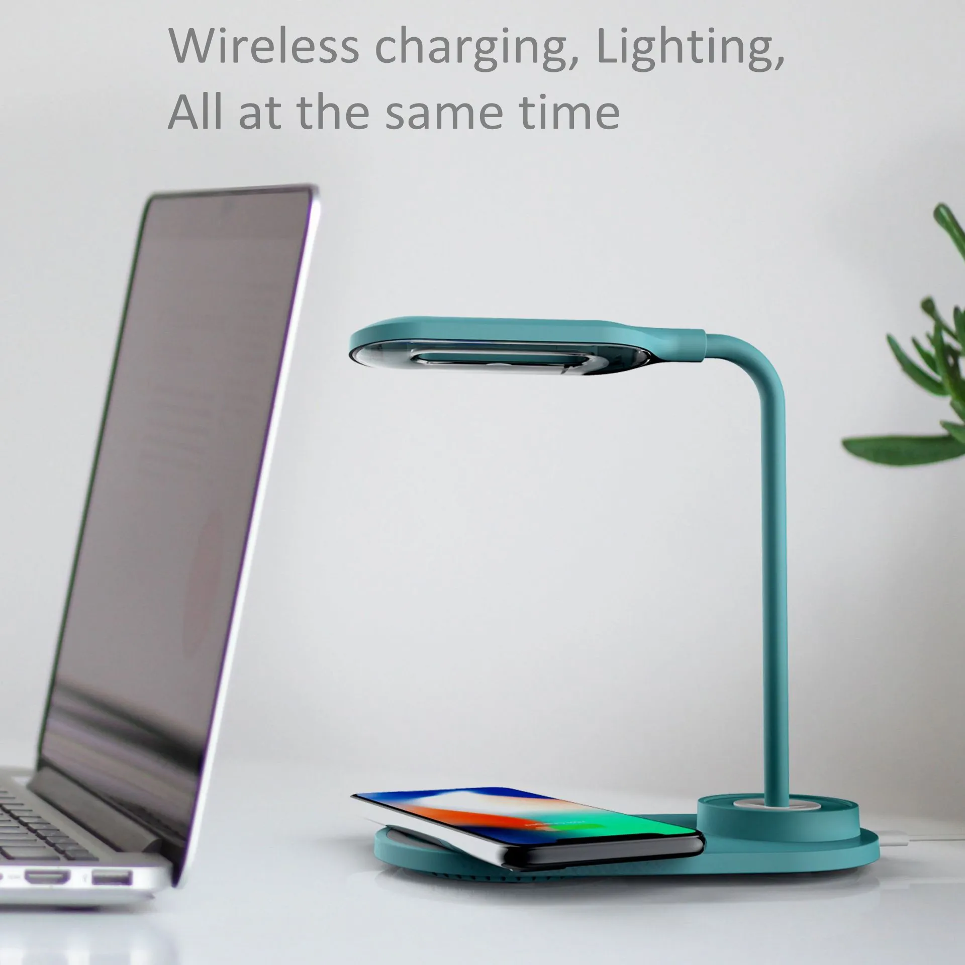 LED Lamp Wireless Charger 10W with Touch control