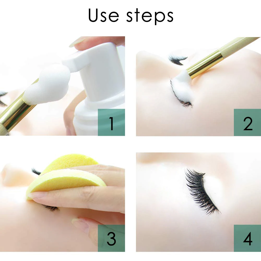 Wholesale 100ml Oil Free Eyelash Extension Foam,Private Label Foam